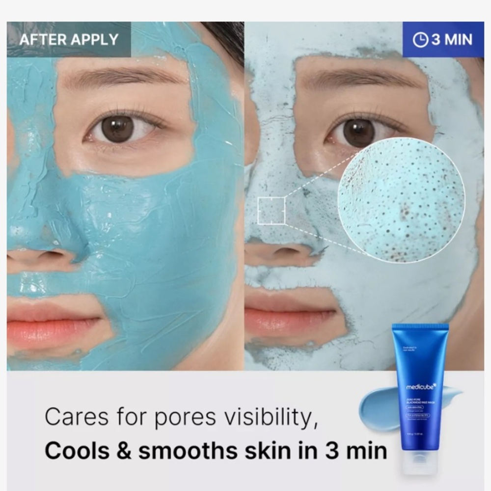 NEW medicube Zero Pore Blackhead Mud Mask - Picture 4 of 9